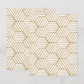 Carte De Correspondance Ornements de luxe 101 (Devant / Derrière)