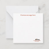 Carte De Correspondance Otto’s circus snack shack (Dos)