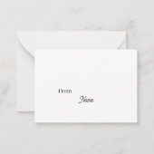 Carte De Correspondance OUAH ! Vous êtes un Gem (Dos)