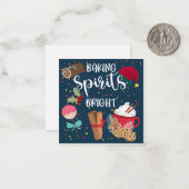 Carte De Correspondance panier maison esprits de cuisson lumineux (Devant/Arrière en situation)