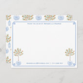 Carte De Correspondance Papeterie classique à gingembre | Du Bureau De (Devant / Derrière)