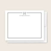 Carte De Correspondance Papeterie de Bureau pour Hommes, Cadeau Initial, G