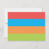 Carte De Correspondance Papeterie de camp d'été pour garçons Rustique colo (Dos)