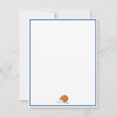 Carte De Correspondance Papeterie de la note du chef italien Caprese (Dos)