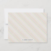 Carte De Correspondance Papeterie fleur sauvage (Dos)