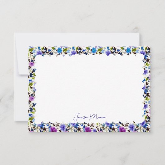 Carte De Correspondance papeterie frontalière à échelles (Devant)