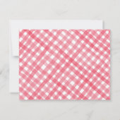 Carte De Correspondance Papeterie personnalisée fraise - Fruit rouge (Dos)