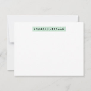 Carte De Correspondance Papier à lettres A2 - Mention