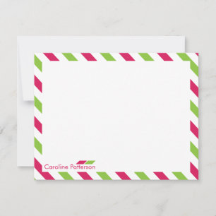 Carte De Correspondance Papier personnel Fuchsia Airmail