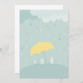 Carte De Correspondance Papier Rainy Day (Devant / Derrière)