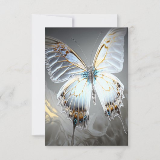 Carte De Correspondance Papillon magique (Devant)