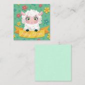 Carte De Correspondance Pâques mignonnes (Devant / Derrière)