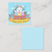 Carte De Correspondance Pâques mignonnes (Devant / Derrière)