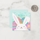 Carte De Correspondance Pâques mignonnes (Devant/Arrière en situation)