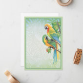 Carte De Correspondance Paradis © (Devant/Arrière en situation)