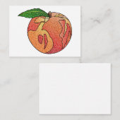 Carte De Correspondance Parties scintillant (Devant / Derrière)