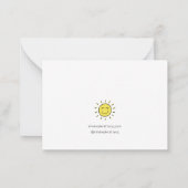 Carte De Correspondance Party Lemur (Dos)