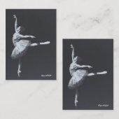 Carte De Correspondance Pas de Drame, Seulement la Liberté, Marque-page de (Devant / Derrière)