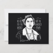 Carte De Correspondance Pas De Repos Pour Les Méchants (Devant)