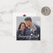 Carte De Correspondance Paskong Pinoy Maligayang Pasko Parol (Devant/Arrière en situation)