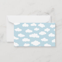 Pastel Nuages Bébé Esthétique Bleu Et Blanc