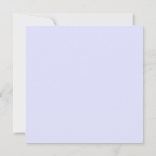Carte De Correspondance Pastel Periwinkle Purple Merci Notes (Dos)