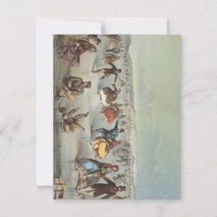 Carte De Correspondance Patinage à Central Park, New York