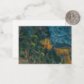 Carte De Correspondance Paul Cezanne - Château Noir (Devant/Arrière en situation)