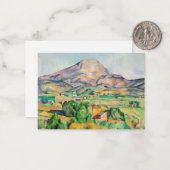 Carte De Correspondance Paul Cezanne - Mont Sainte-Victoire (Devant/Arrière en situation)