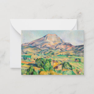 Carte De Correspondance Paul Cezanne - Mont Sainte-Victoire