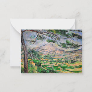 Carte De Correspondance Paul Cezanne - Mont Sainte-Victoire et Grand Pin
