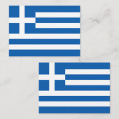 Carte De Correspondance pavillon de la Grèce (Devant / Derrière)