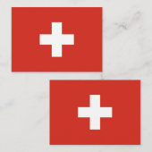 Carte De Correspondance pavillon suisse (Devant / Derrière)