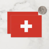Carte De Correspondance pavillon suisse (Devant/Arrière en situation)
