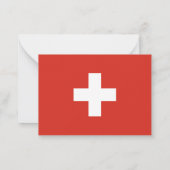 Carte De Correspondance pavillon suisse (Dos)