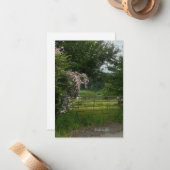 Carte De Correspondance Paysage (Devant/Arrière en situation)