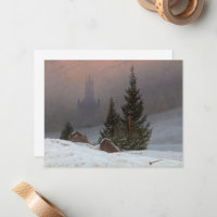 Paysage d'hiver, 1811 par Caspar David Friedrich