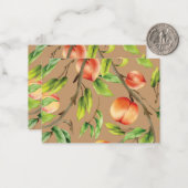 Carte De Correspondance Pêche sur l'arbre (Devant/Arrière en situation)