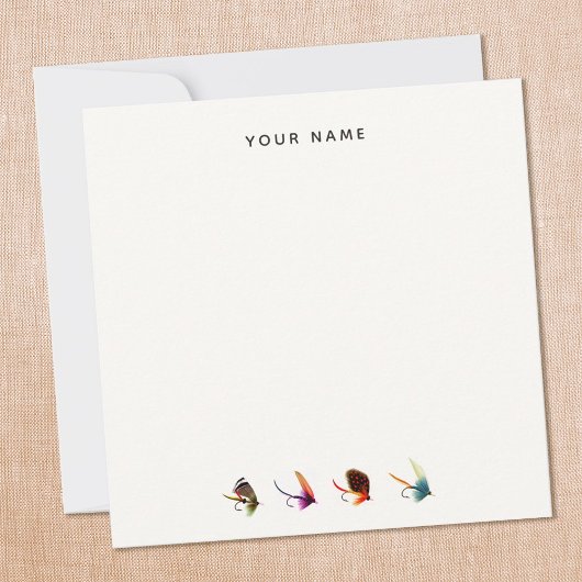 Carte De Correspondance Pêcheur Mouche