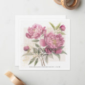 Carte De Correspondance Penser À Vous (Devant/Arrière en situation)