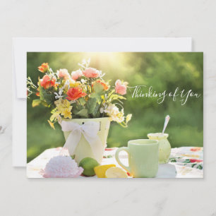 Carte De Correspondance Penser à vous photo d'été