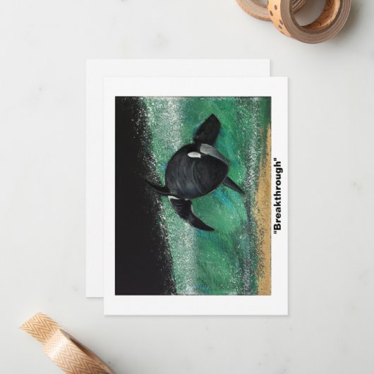 Carte De Correspondance "Percée" (Devant/Arrière en situation)