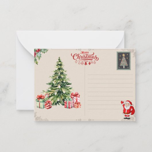 Carte De Correspondance Personalized Christmas Card – Custom Holiday (Devant)
