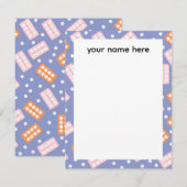 Carte De Correspondance Personalized Pharmacy Tech Notecards (Devant / Derrière)
