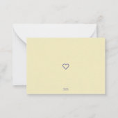 Carte De Correspondance Personalized Valentine’s Day Photo Card (Dos)