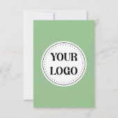 Carte De Correspondance Personnalisable, élégant, audacieux et raffiné (Devant)