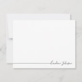 Carte De Correspondance Personnalisé simple (Devant)