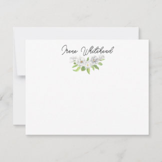 Carte de correspondance personnalisée au motif de