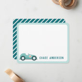 Carte de correspondance personnalisée de voiture d (Devant/Arrière en situation)