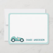 Carte de correspondance personnalisée de voiture d (Devant)